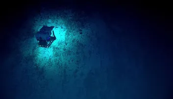 Remotely operated vehicle Deep Discoverer, Image courtesy of NOAA Office of Ocean Exploration and Research, 2016 Deepwater Exploration of the Marianas