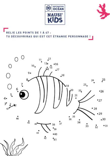 dessin points à relier 